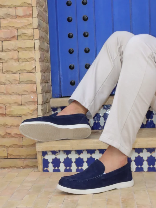Suédois Loafer Blue