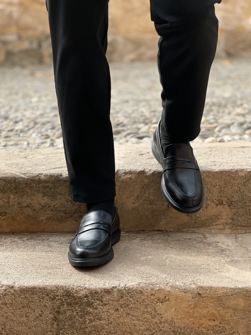 chaussures en cuir