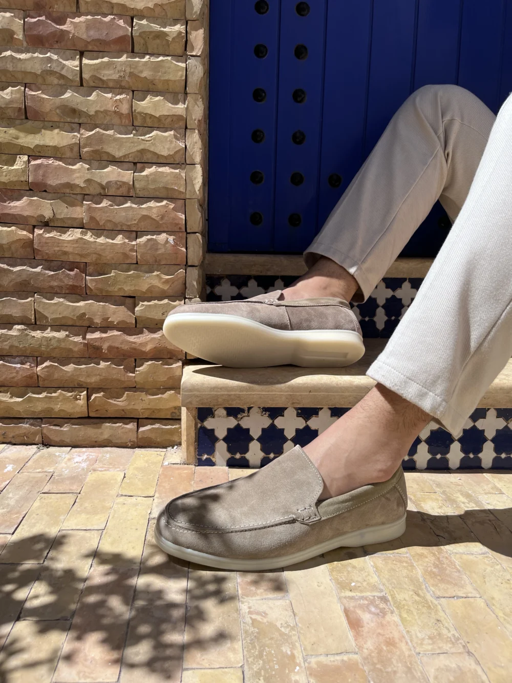 Suédois Loafer Beige